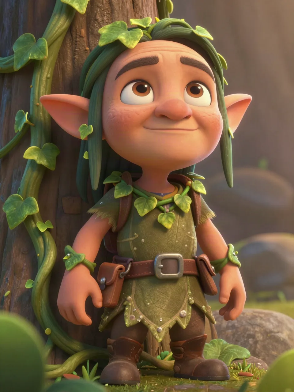 IVY CLIMBINGHEART Portrait
