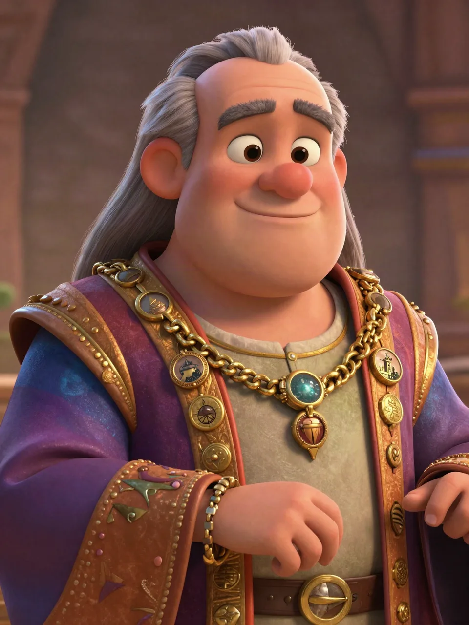 LORD BARNABAS FERRIN Portrait