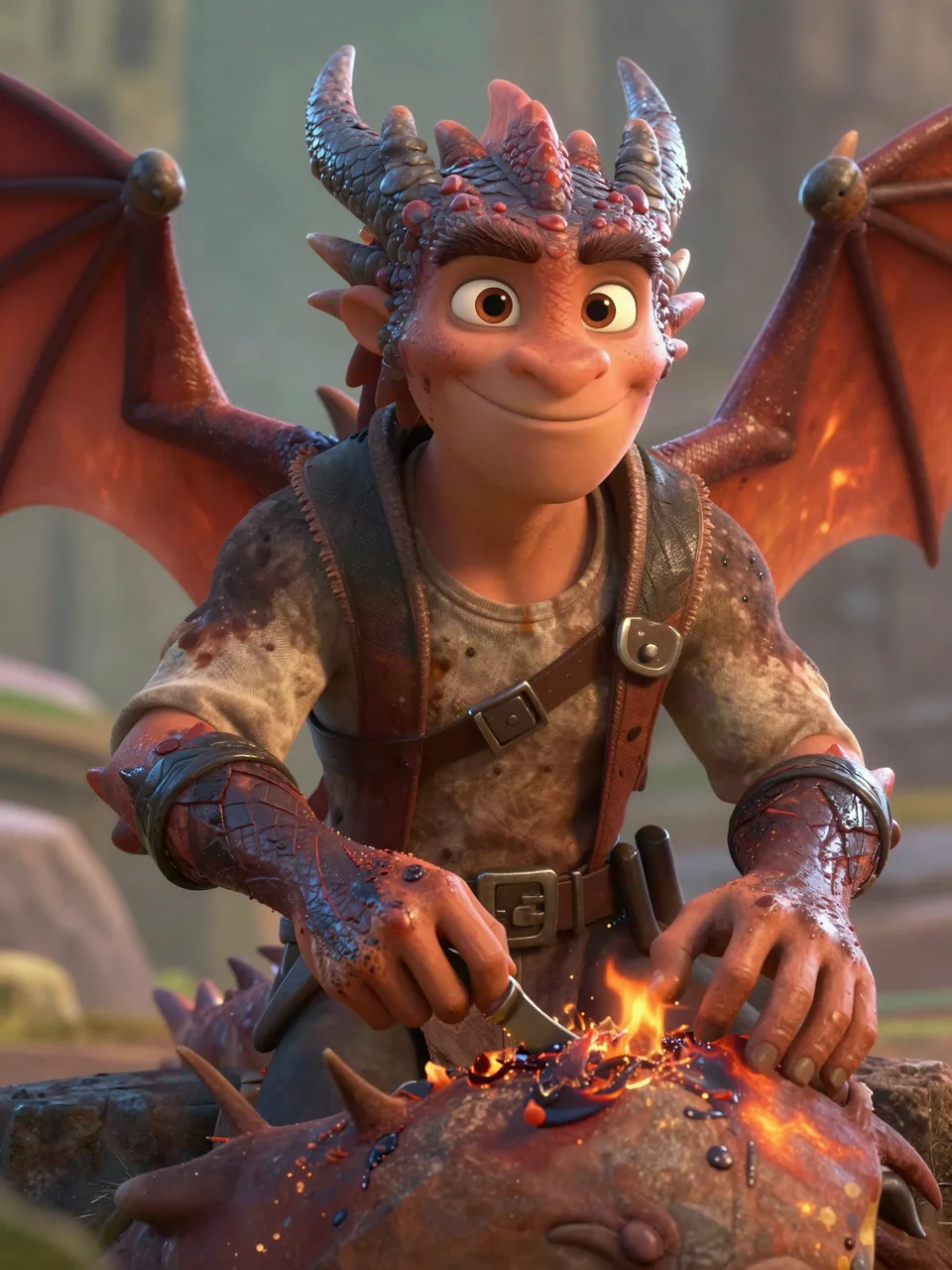 MALCOLM FLAMEHEART Porträt