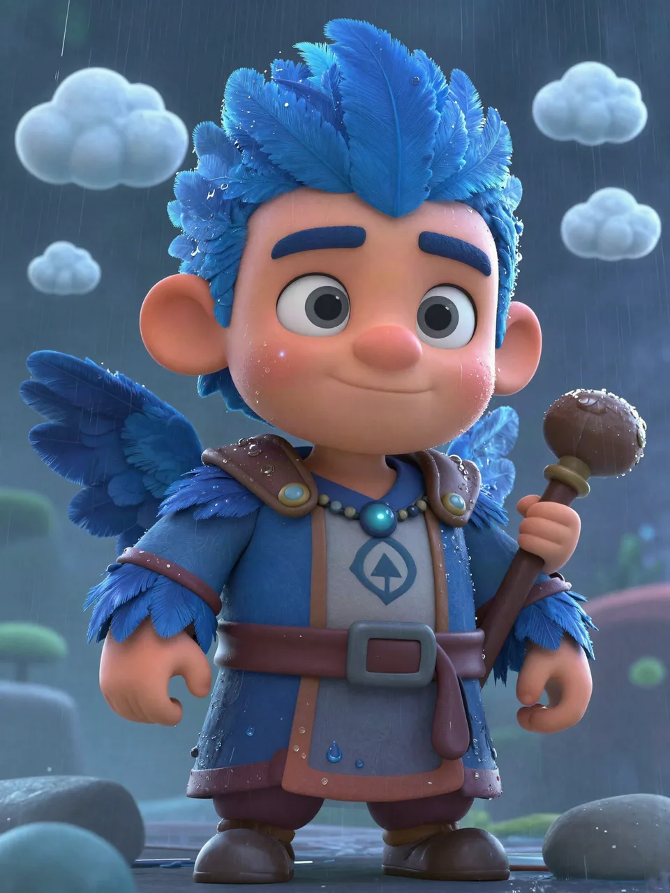 MONSOON RAIN-BRINGER Portrait