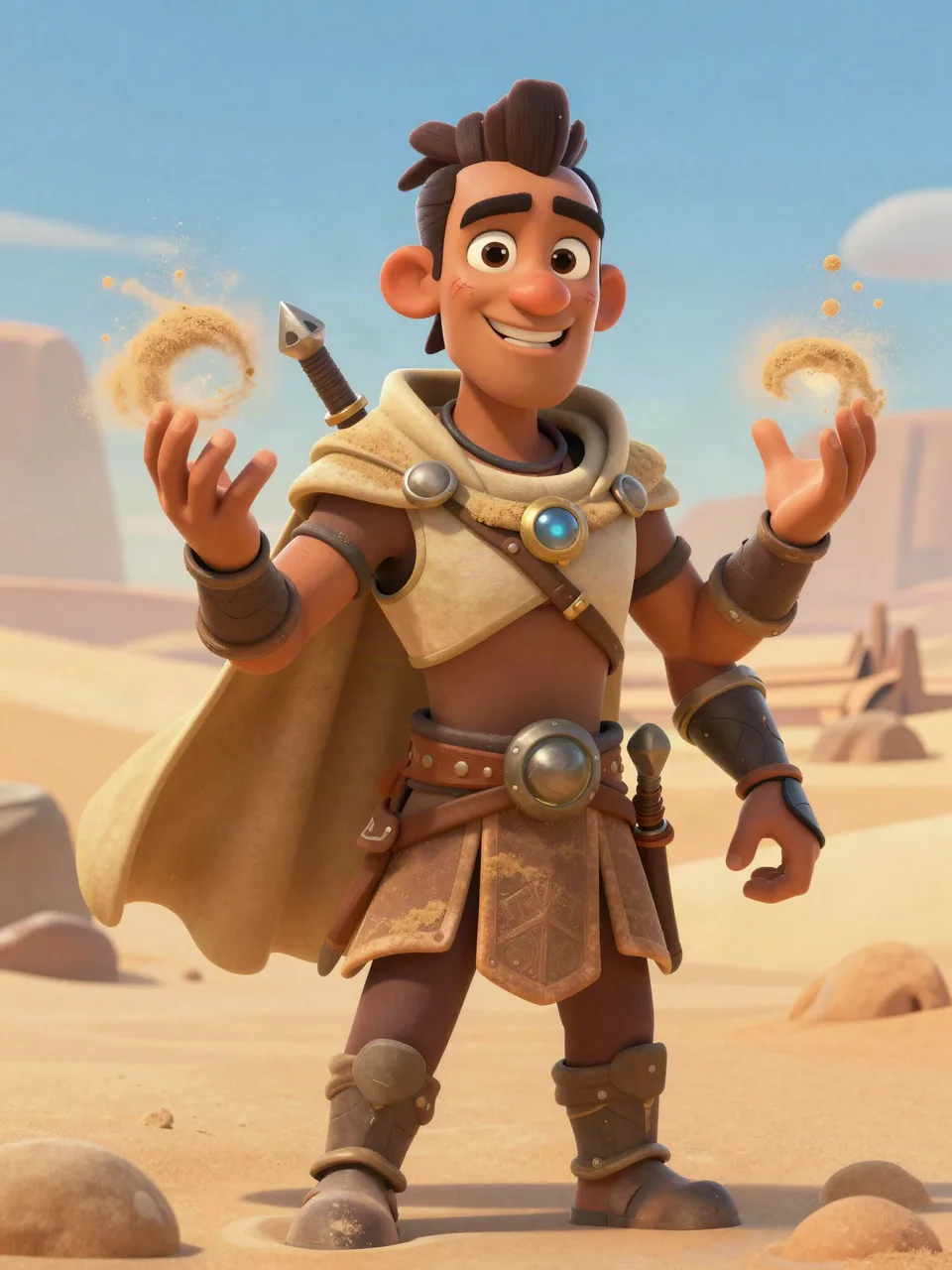 MONTU SAND-WARRIOR Portrait