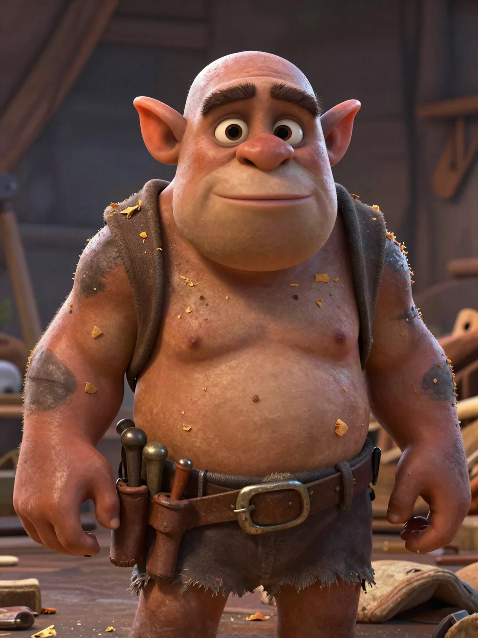 MORZUK THE CARPENTER Portrait