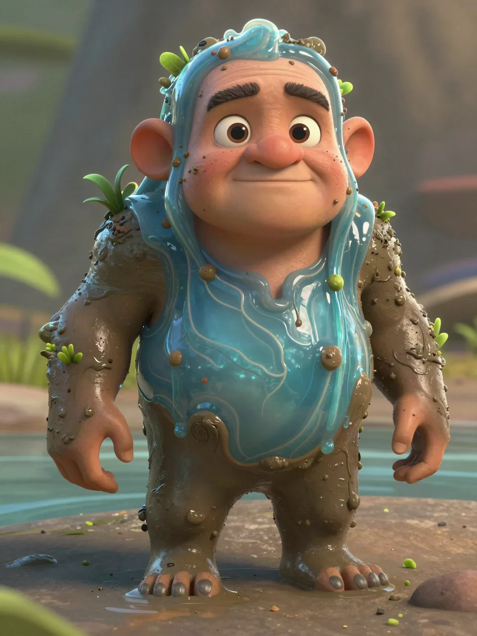MUDDY THE RIVER GUARD Portrait