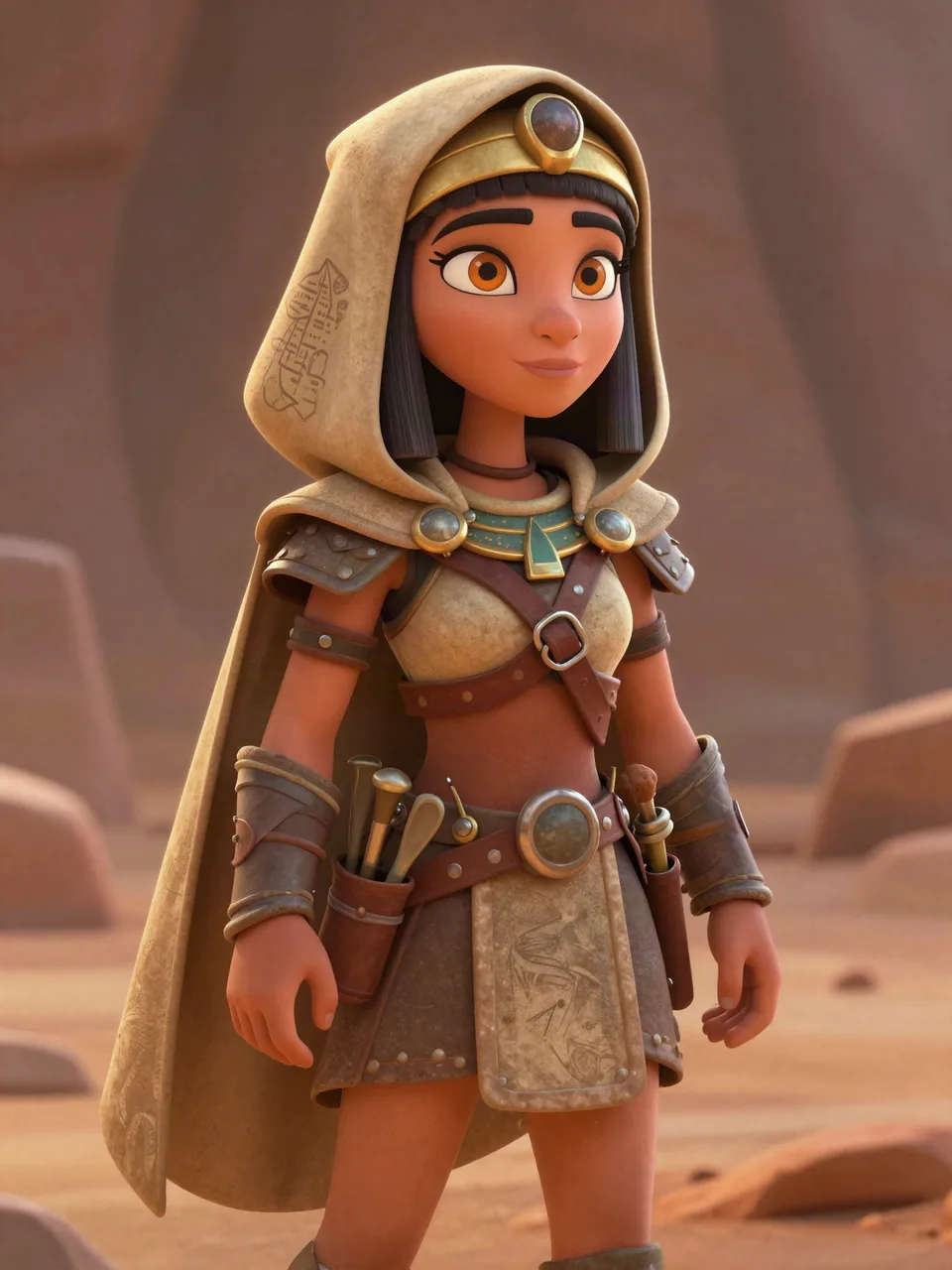 NEFERTARI STAUBWEBERIN Porträt