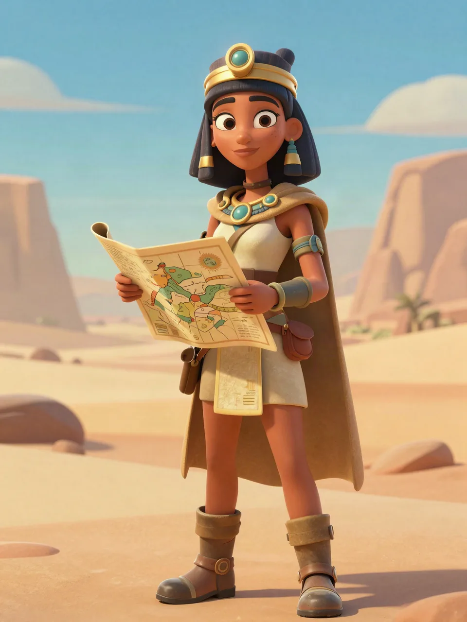 NEFERTARI SANDERKUNDERIN Porträt