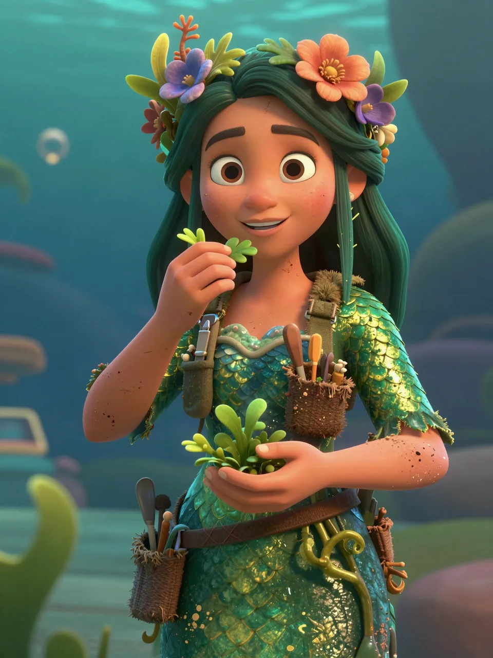 Nerida Meergärtnerin Porträt