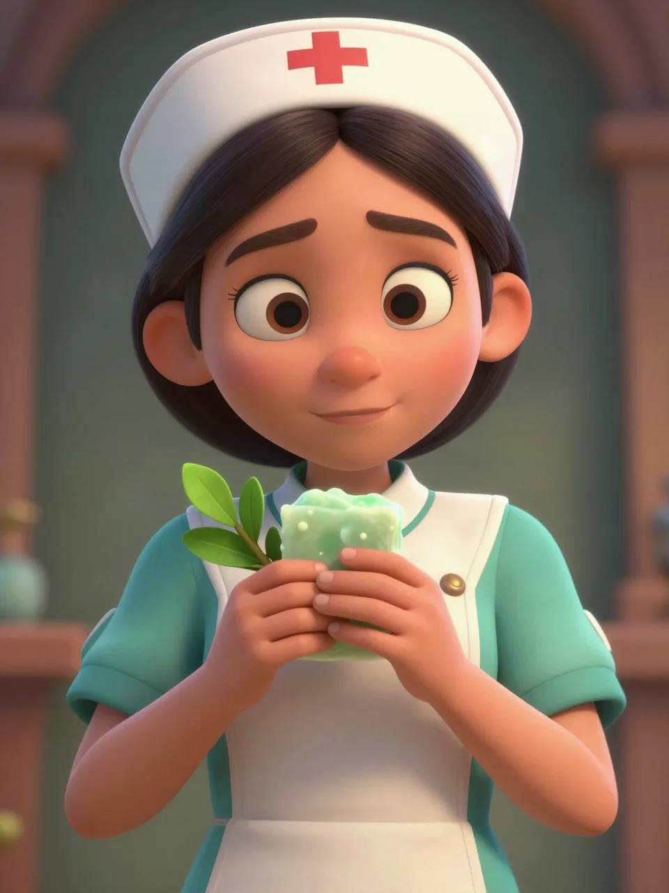 NURSE SISTER COMPASSION Portrait