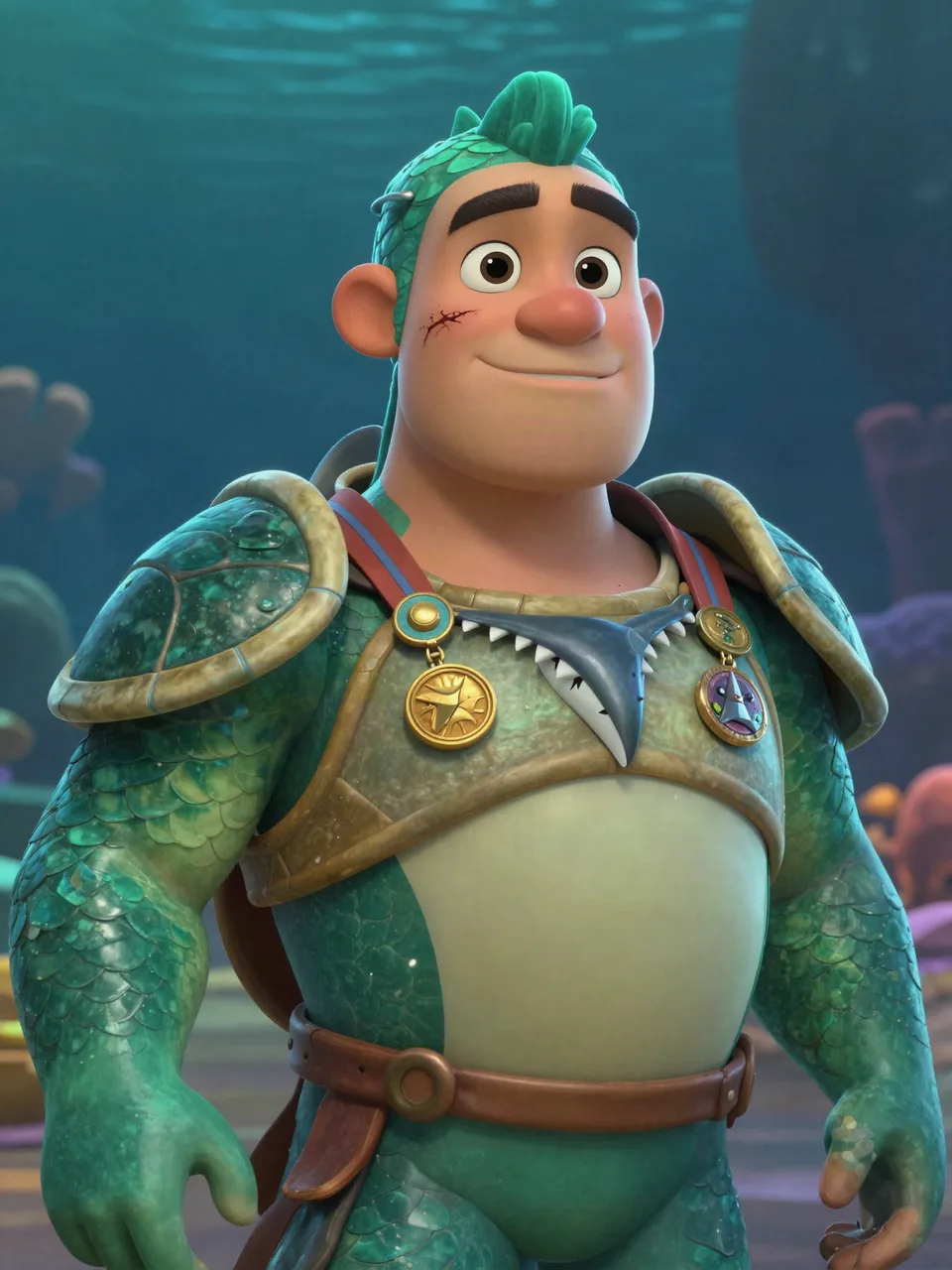 Oceanus Muschelwächter Porträt