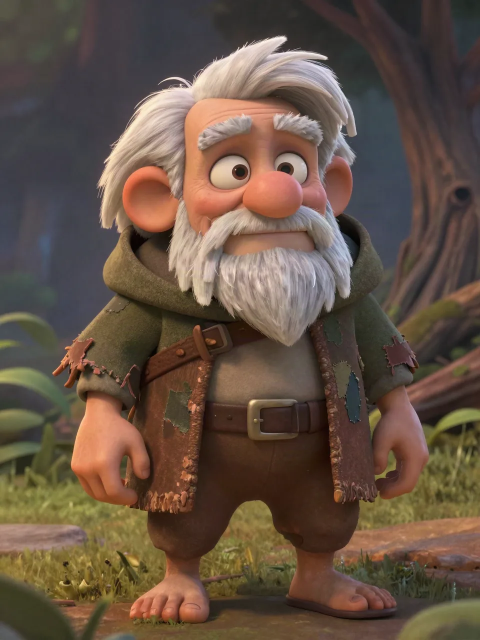 OLD WILLEM WOODHAND Porträt