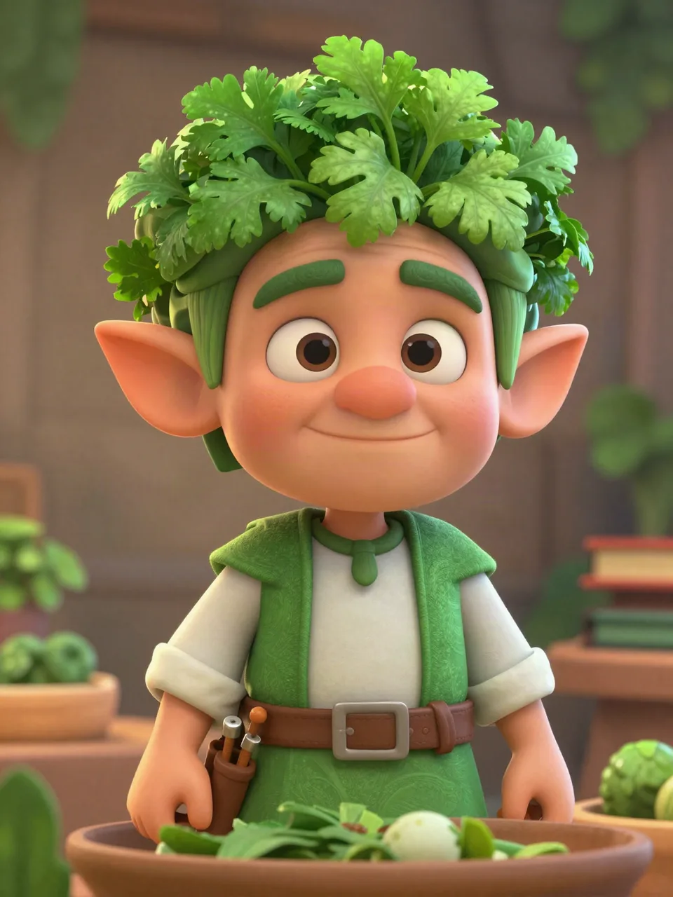 PARSLEY GARNISHLEAF Portrait