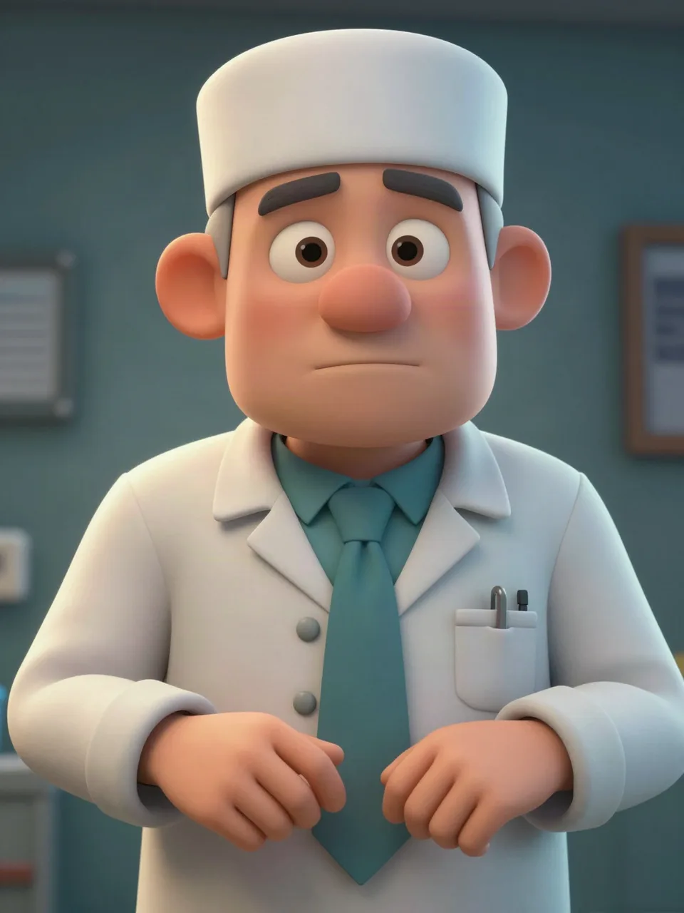 PRISON DOCTOR CELL CARL Portrait