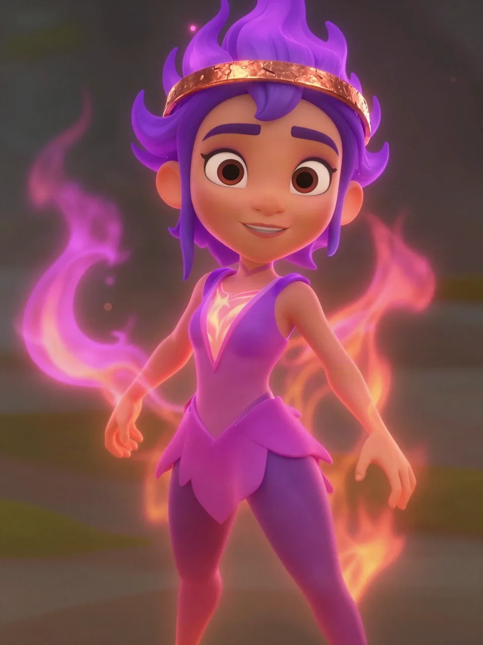 PYRRA DUSK-DANCER Portrait
