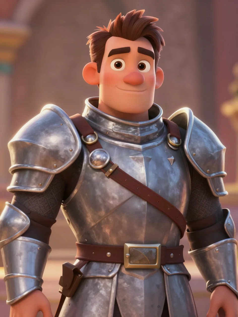 ROYAL GUARD CAPTAIN SHIELD SHAWN Portrait