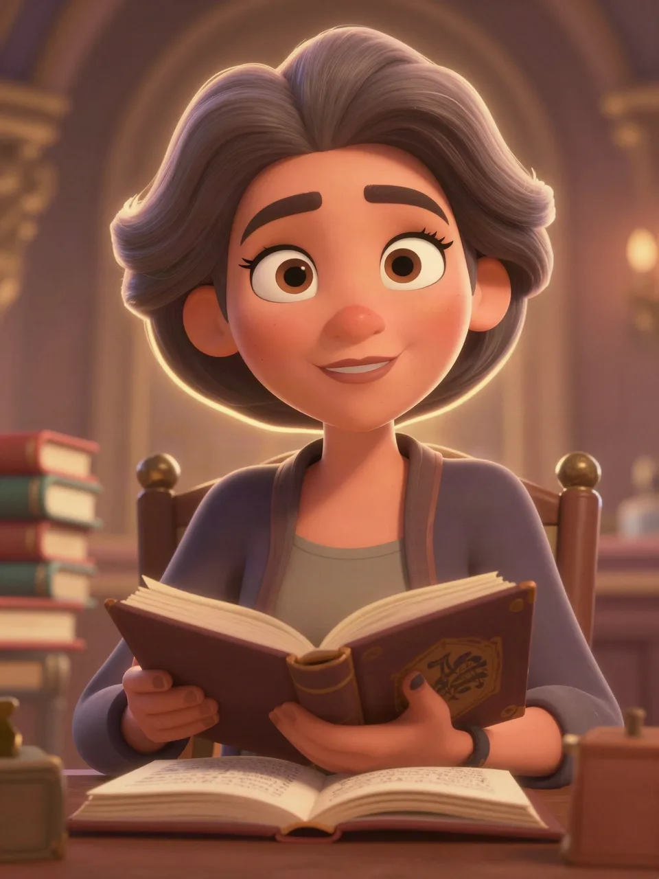 ROYAL LIBRARIAN BOOK BELINDA Portrait