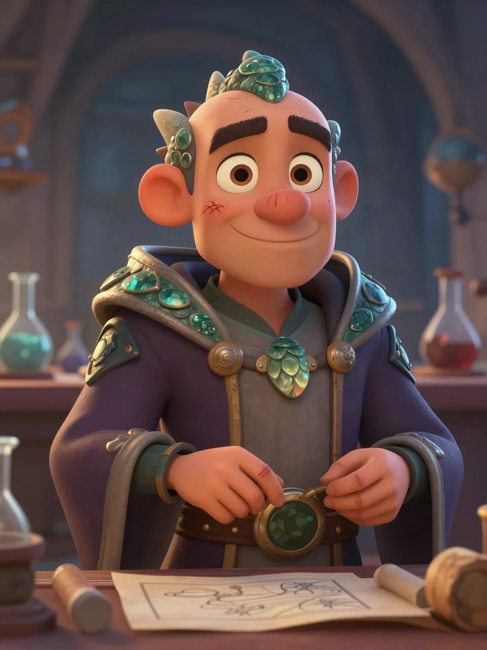SEBASTIAN FLAMEHEART Porträt