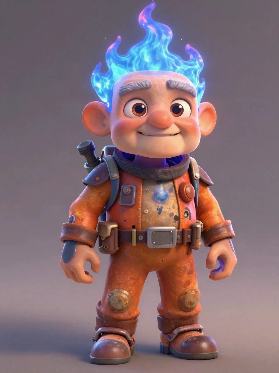 SPARKPLUG THE INVENTOR Portrait
