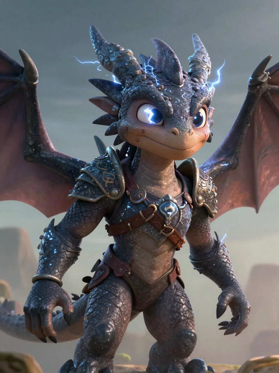 TEMPEST THE SKY RAIDER Portrait