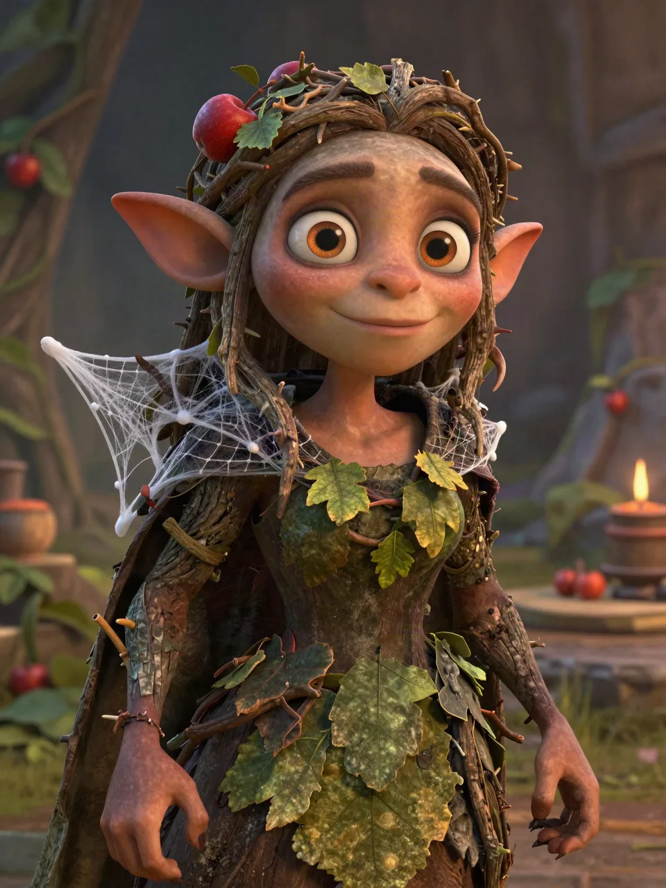 THISTLETHORN CRABAPPLE Portrait