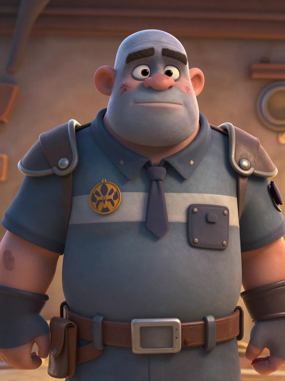THOKKAR THE PRISON GUARD Portrait