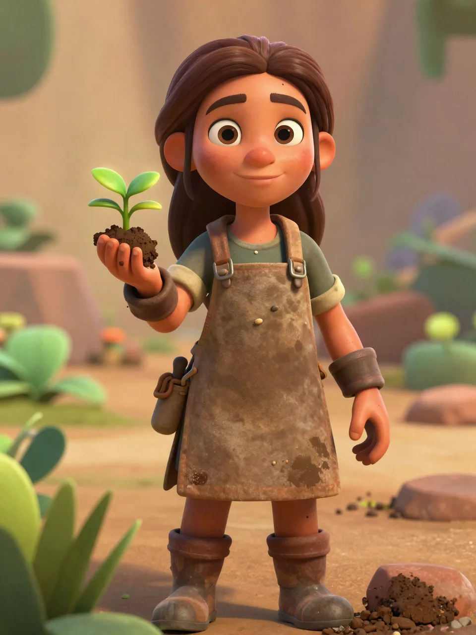 TIA SAND-GARDENER Portrait