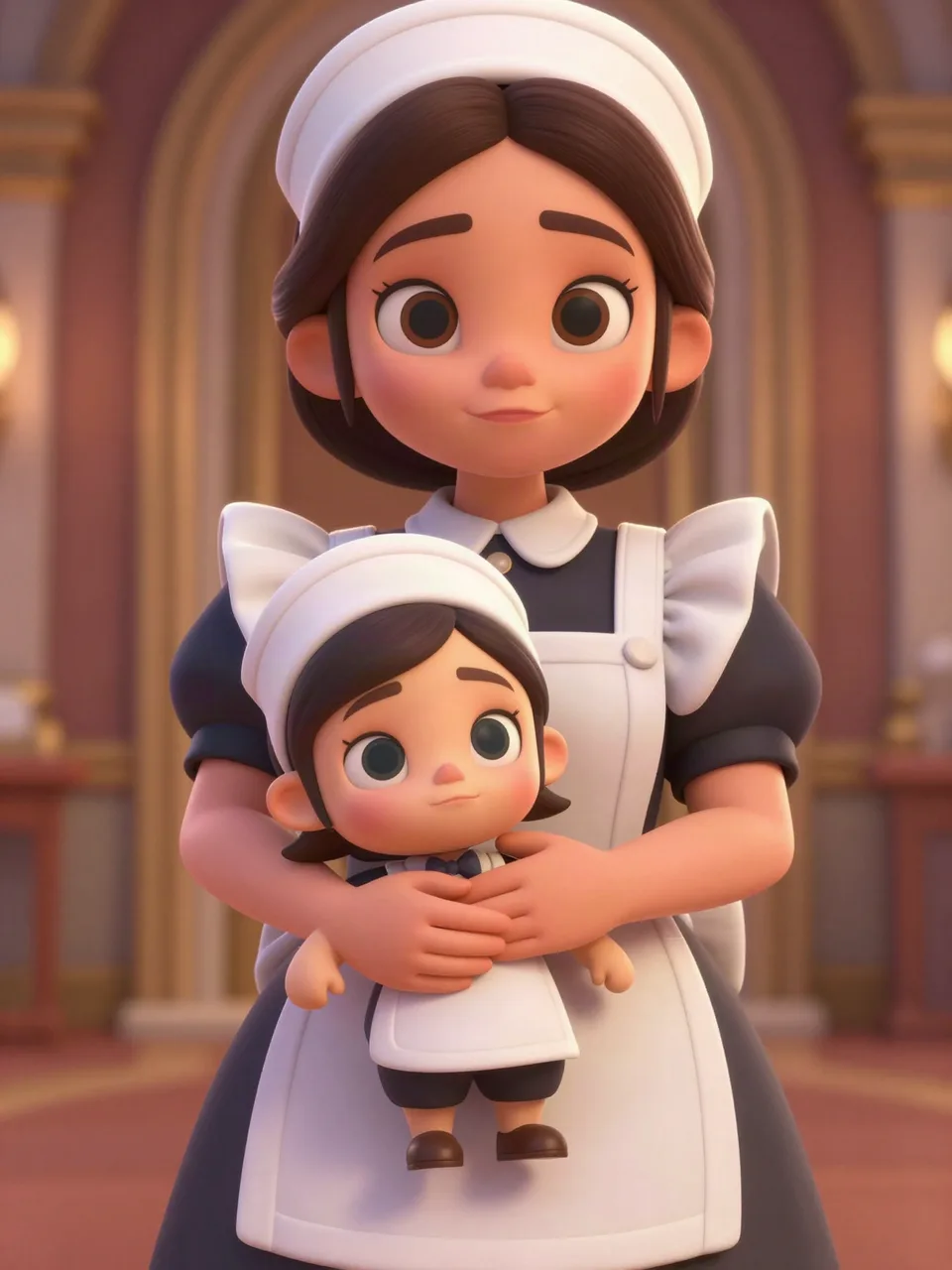 WET NURSE MILK MAID MOLLY Portrait