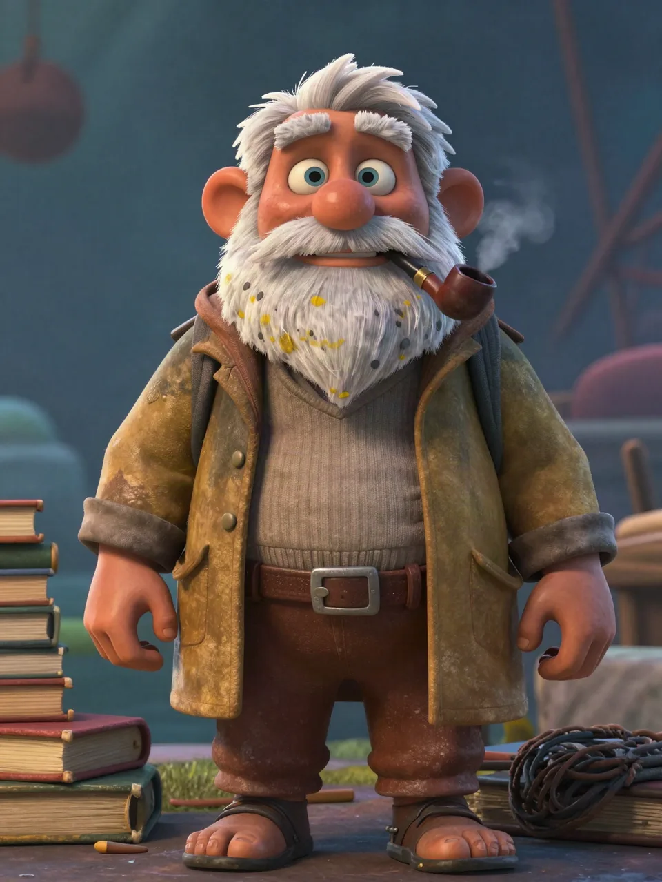 WINSTON "WIN" SALTBEARD Portrait