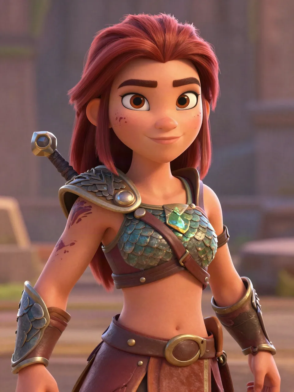XENA FLAMEHEART Porträt