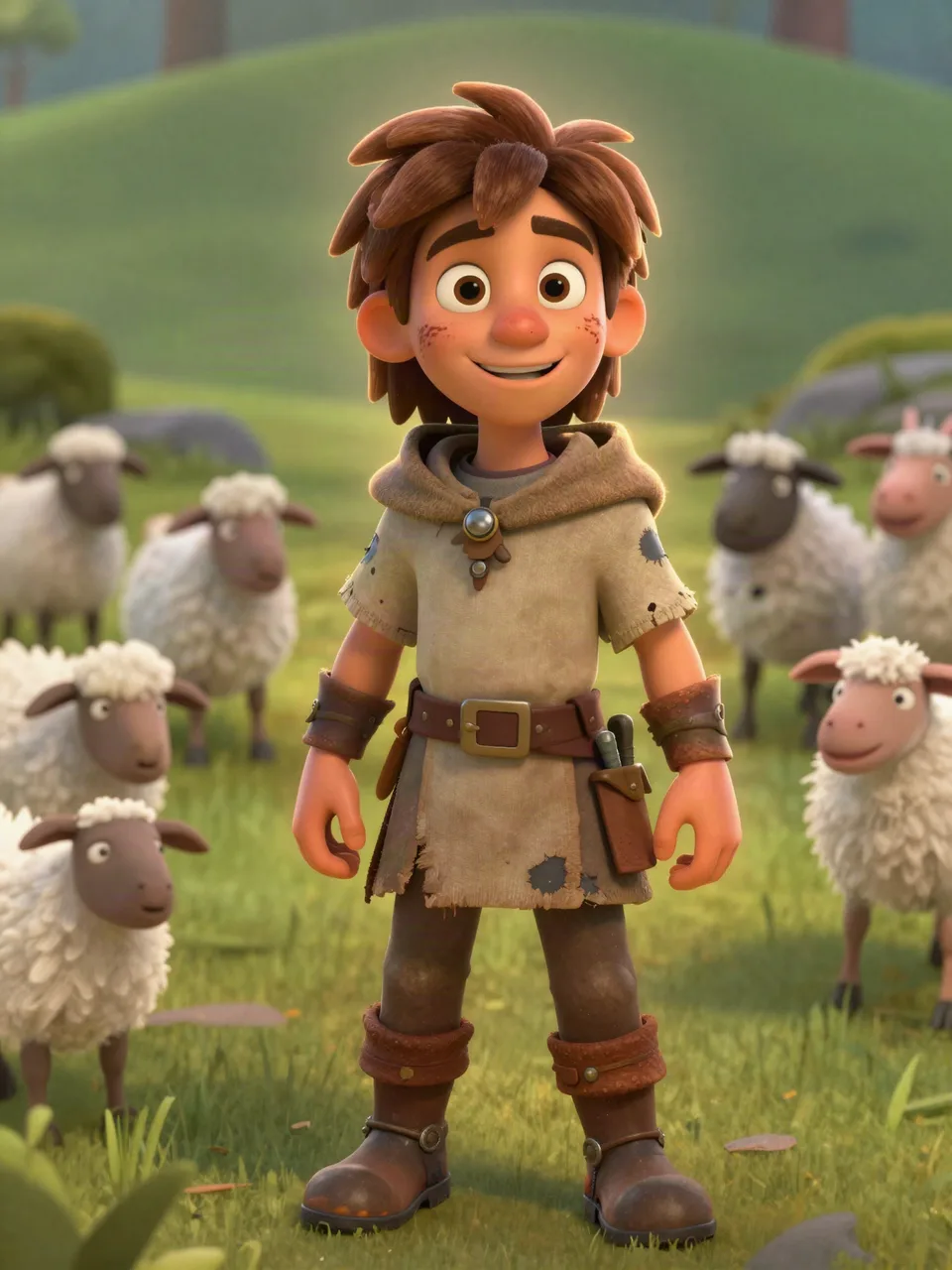 YOUNG BEN THISTLE Porträt